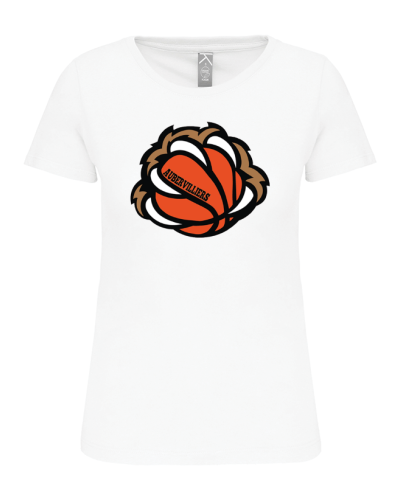 Tee-shirt Lifestyle Femme Big Logo Aubervilliers Basket - Akka Sports