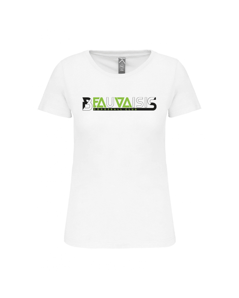 Tee-shirt Lifestyle Script Femme Beauvaisis Dodgeball Club - Akka Sports