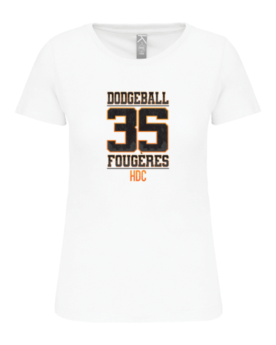 Tee-shirt Lifestyle Femme Hermine Dodgeball - Akka Sports
