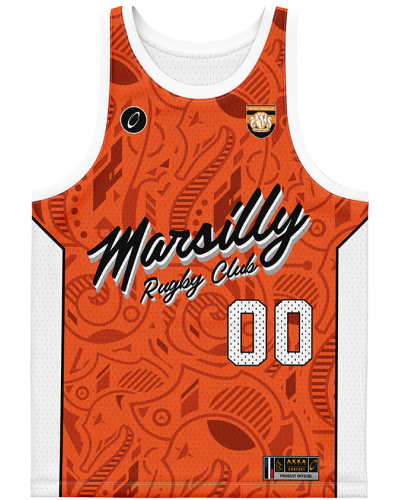 Maillot Basket Confort Fit Marsilly Rugby Club - Akka Sports