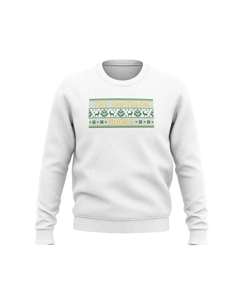 Sweat col rond Lifestyle Noël Sweater VIRY - Akka Sports